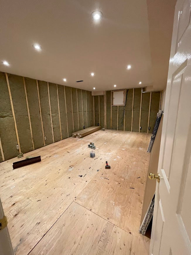Renovating a Basement in Toronto: Framing and Insulation Success