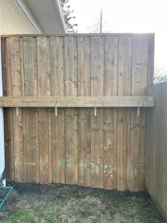 Creative Fence Build with Custom Touches in Whitby