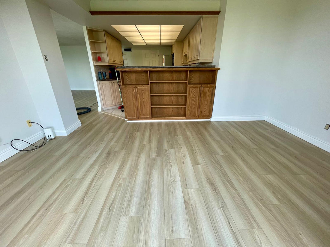 Laminate Flooring & Baseboard Installation in a Toronto Condo