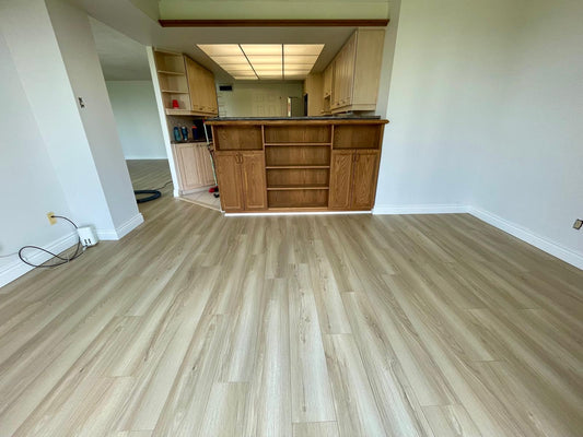 Laminate Flooring & Baseboard Installation in a Toronto Condo