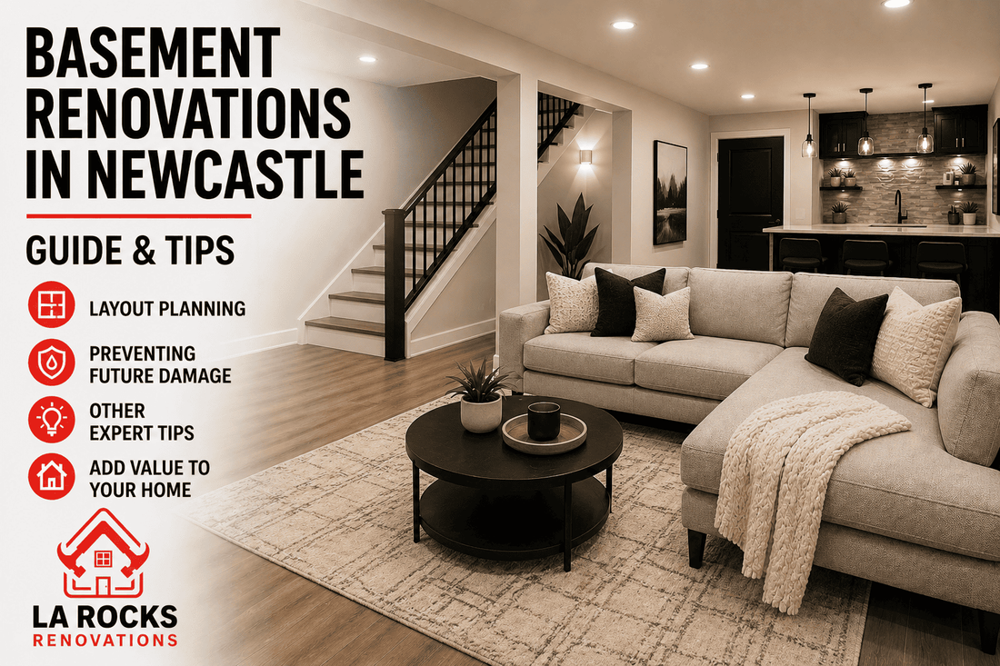 Basement Renovations in Newcastle: Guide & Tips
