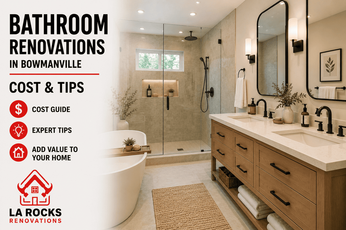 Bathroom Renovations in Bowmanville: Cost & Tips