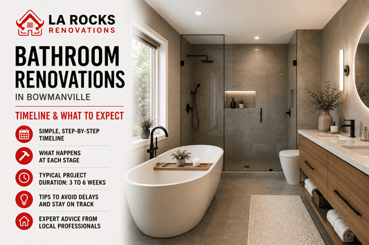 Bathroom Renovations in Bowmanville: Timeline & What to Expect