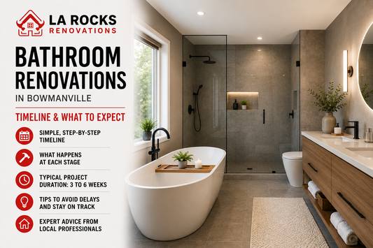Bathroom Renovations in Bowmanville: Timeline & What to Expect