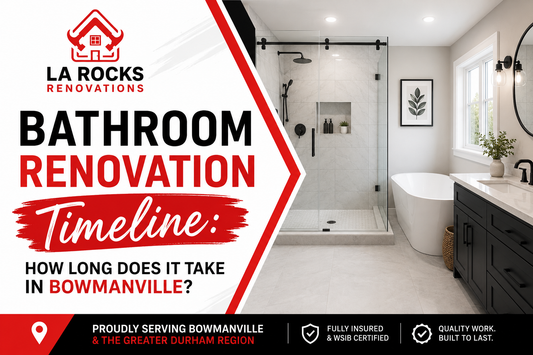 Bathroom Renovation Timeline: How Long Does It Take in Bowmanville?