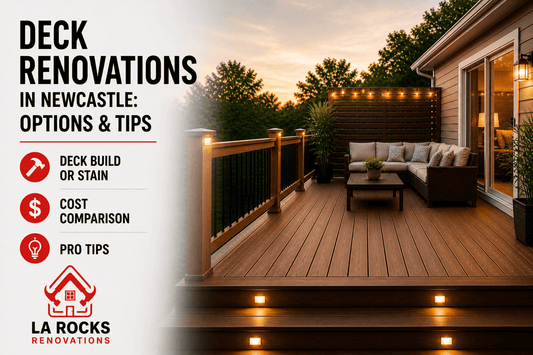 Deck Renovations in Newcastle: Build or Stain?