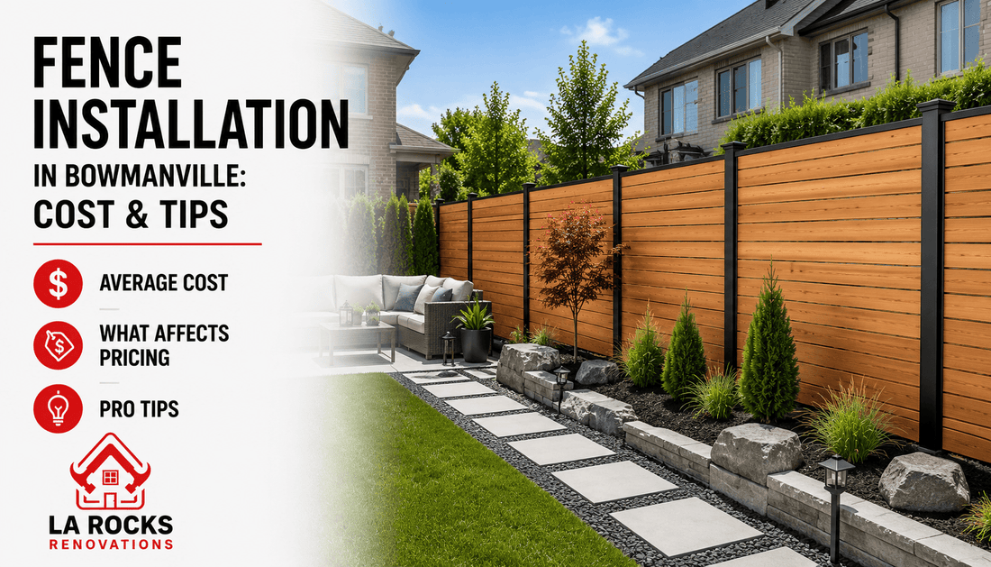 Fence Installation in Bowmanville: Cost & Tips