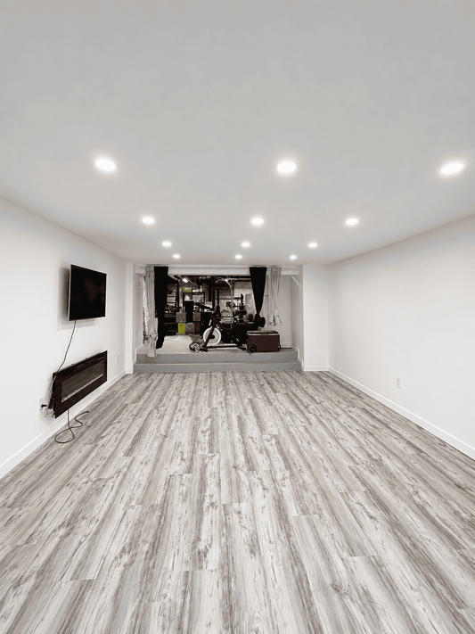 Basement Ceiling Restoration Completed in Newtonville