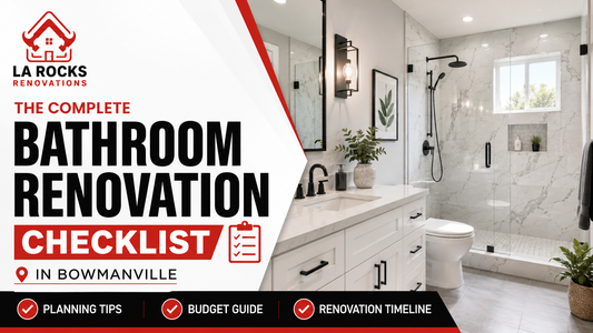 The Complete Bathroom Renovation Checklist for Bowmanville Homeowners